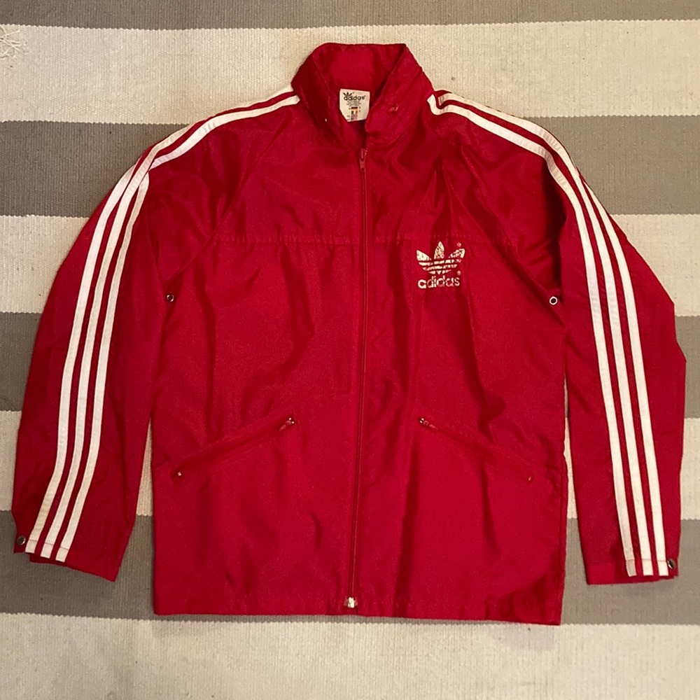 RARE! Vintage Adidas Originals Windbreaker Jacket Size Small Unisex